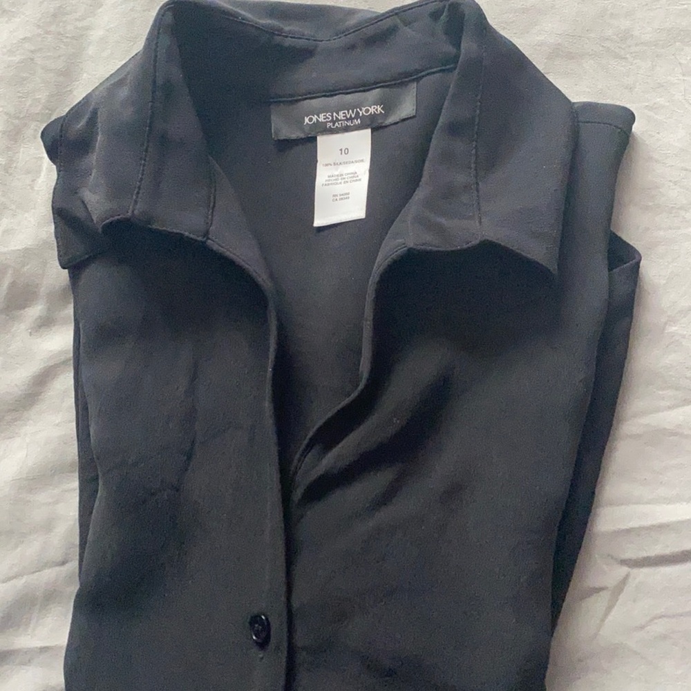 Jones New York Silk Shirt
